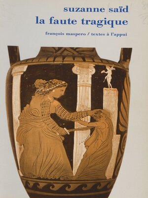 cover image of La faute tragique